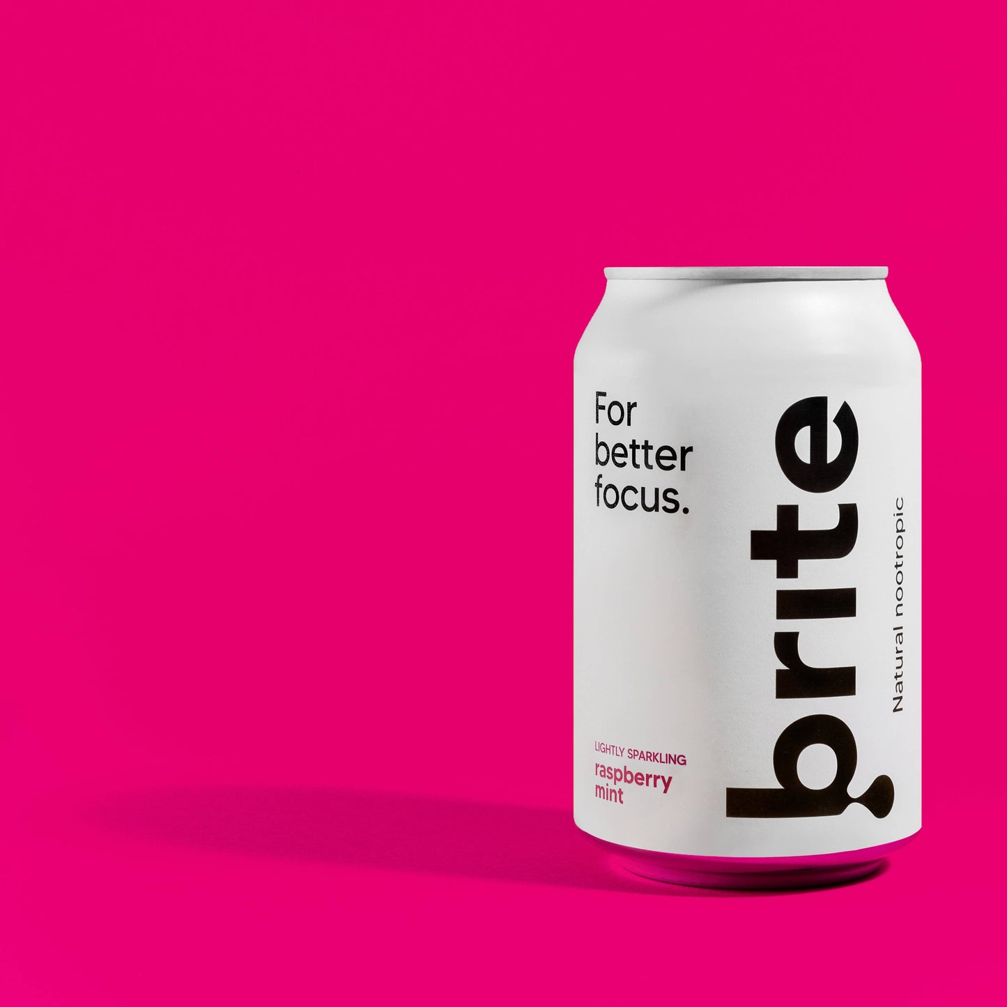 Brite Himbeerminze. Konzentrieren Sie sich, ersetzen Sie Energy-Drinks und Kaffee.